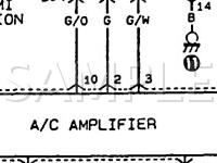 1995 Suzuki Esteem GL 1.6 L4 GAS Wiring Diagram