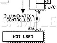 1996 Suzuki Esteem GLX 1.6 L4 GAS Wiring Diagram