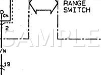1996 Suzuki Esteem GL 1.6 L4 GAS Wiring Diagram