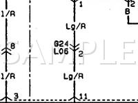 1995 Suzuki Esteem GL 1.6 L4 GAS Wiring Diagram