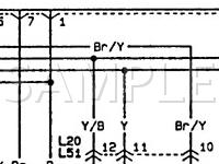 1996 Suzuki Esteem GL 1.6 L4 GAS Wiring Diagram