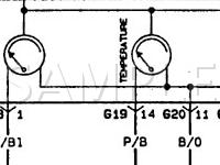 1996 Suzuki Esteem GLX 1.6 L4 GAS Wiring Diagram