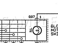 1995 Suzuki Esteem GL 1.6 L4 GAS Wiring Diagram