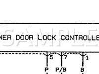 1996 Suzuki Swift GA 1.3 L4 GAS Wiring Diagram