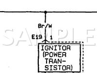 1996 Suzuki Swift GA 1.3 L4 GAS Wiring Diagram