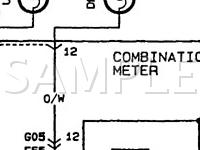 1996 Suzuki Swift DLX 1.3 L4 GAS Wiring Diagram