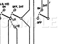 1996 Suzuki Swift DLX 1.3 L4 GAS Wiring Diagram