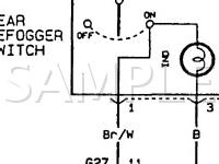 1997 Suzuki Esteem GL 1.6 L4 GAS Wiring Diagram
