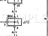 1998 Suzuki Sidekick JX 1.6 L4 GAS Wiring Diagram
