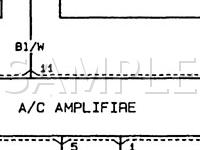 1999 Suzuki Swift  1.3 L4 GAS Wiring Diagram