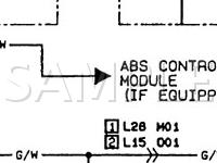 1999 Suzuki Swift  1.3 L4 GAS Wiring Diagram