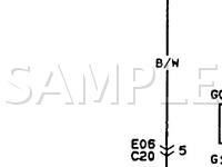 1997 Suzuki Swift GA 1.3 L4 GAS Wiring Diagram