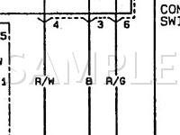 1998 Suzuki Swift DLX 1.3 L4 GAS Wiring Diagram