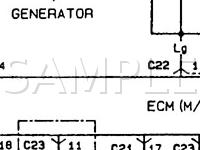 1998 Suzuki Swift DLX 1.3 L4 GAS Wiring Diagram