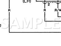 1998 Suzuki Swift GA 1.3 L4 GAS Wiring Diagram