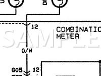 1998 Suzuki Swift GA 1.3 L4 GAS Wiring Diagram