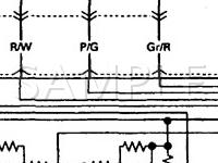 1999 Suzuki Vitara  1.6 L4 GAS Wiring Diagram