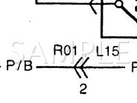 1999 Suzuki Vitara  2.0 L4 GAS Wiring Diagram