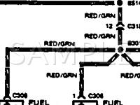 1991 Isuzu Stylus S 1.6 L4 GAS Wiring Diagram