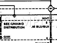 1991 Isuzu Trooper  2.6 L4 GAS Wiring Diagram