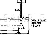 1993 Isuzu Amigo  2.3 L4 GAS Wiring Diagram