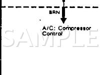 1993 Isuzu Rodeo  2.6 L4 GAS Wiring Diagram