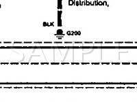 1994 Honda Passport DX 2.6 L4 GAS Wiring Diagram