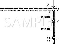 1994 Isuzu Rodeo  3.2 V6 GAS Wiring Diagram