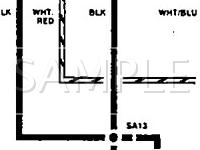 1995 Honda Passport DX 2.6 L4 GAS Wiring Diagram