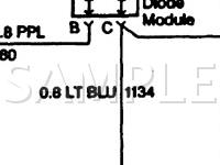 1997 Isuzu Hombre  2.2 L4 GAS Wiring Diagram