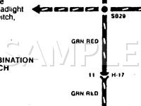 1997 Isuzu Rodeo  3.2 V6 GAS Wiring Diagram