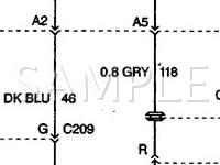 1998 Isuzu Hombre  4.3 V6 GAS Wiring Diagram