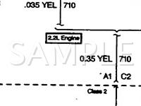 1998 Isuzu Hombre  4.3 V6 GAS Wiring Diagram