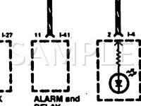 1998 Isuzu Rodeo  2.2 L4 GAS Wiring Diagram