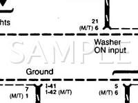1998 Isuzu Rodeo  2.2 L4 GAS Wiring Diagram