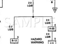 1998 Isuzu Trooper  3.5 V6 GAS Wiring Diagram