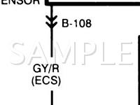 1998 Mazda B3000  3.0 V6 GAS Wiring Diagram