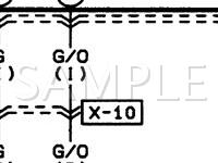 2000 Mazda MPV  2.5 V6 GAS Wiring Diagram