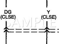 2000 Mazda B4000  4.0 V6 GAS Wiring Diagram