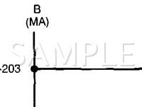 2003 Mazda Tribute DX 2.0 L4 GAS Wiring Diagram