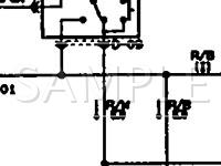 1990 Mazda 626 LX 2.2 L4 GAS Wiring Diagram