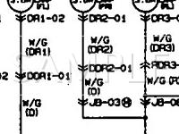 1990 Mazda 929 S 3.0 V6 GAS Wiring Diagram