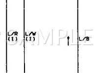 1990 Mazda MPV  2.6 L4 GAS Wiring Diagram