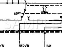 1990 Mazda MPV  3.0 V6 GAS Wiring Diagram