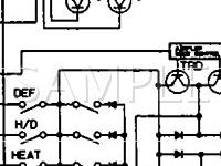 1990 Mazda RX-7 GXL 1.3 R2 GAS Wiring Diagram