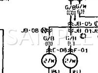 1991 Mazda 929  3.0 V6 GAS Wiring Diagram