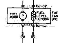 1991 Mazda Miata  1.6 L4 GAS Wiring Diagram