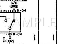 1991 Mazda MPV  3.0 V6 GAS Wiring Diagram