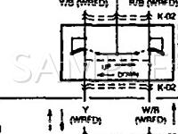 1991 Mazda Navajo LX 4.0 V6 GAS Wiring Diagram
