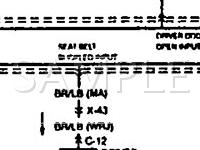 1991 Mazda Navajo LX 4.0 V6 GAS Wiring Diagram